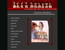 Tablet Screenshot of carlos-andino.com